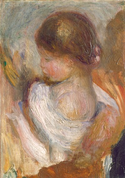 読書する少女、1888年頃 作： Pierre Auguste Renoir